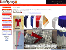 Tablet Screenshot of fabricsplus.com.au